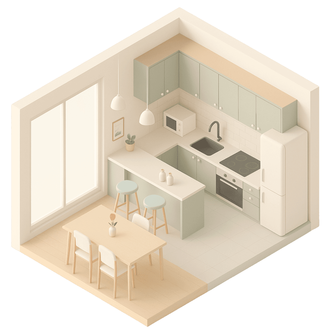 Cocina comedor